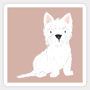 Westie Magnet